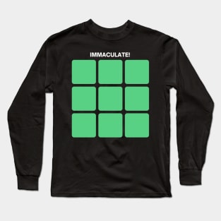 Immaculate Grid Long Sleeve T-Shirt